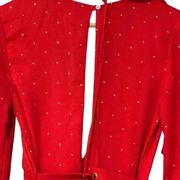 Beach Riot Vena Romper Women XS Red Romantic Seductive Valentines Date Night NWT - Picture 10 of 15